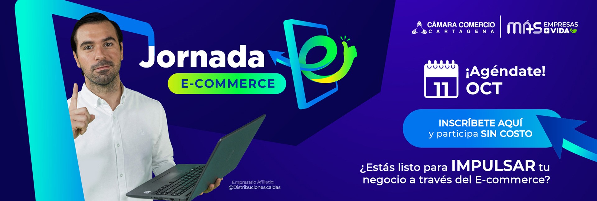 Aviso promocional Jornada E-commerce - 11 octubre