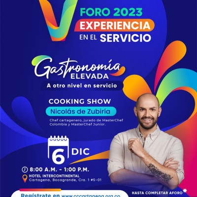 V Foro 2023 Experiencia en el Servicio Gastronomía elevada a otro nivel