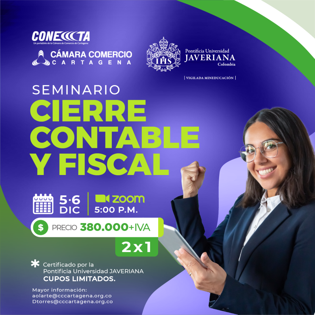 Seminario Cierre Contable y Fiscal Seminario Cierre Contable y Fiscal - 5, 6 diciembre 2023