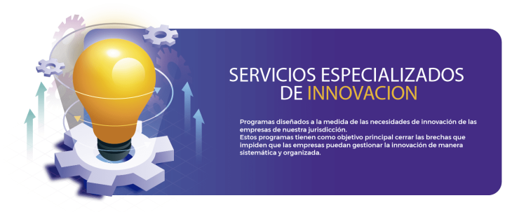 Servicios especializados de innovación Servicios especializados de innovación